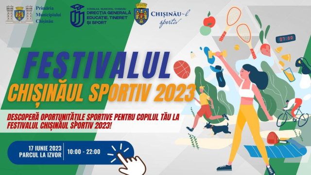 Спортивный Кишинев 2023 – муниципальная акция по продвижению здорового образа жизни и спорта